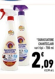 Conad Chanteclair sgrassatore offerta