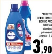 Conad Napisan additivo disinfettante liquido pmc offerta
