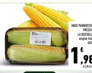 Conad Mais pannocchie fresche la rossella offerta
