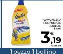 Conad Emulsio lavaincera profumato offerta
