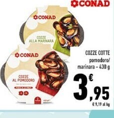 Conad Conad cozze cotte offerta