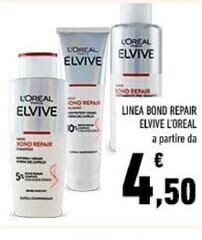 Conad L'oreal elvive linea bond repair offerta