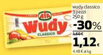 Coop wudy classico 3 pezzi 250 g offerta