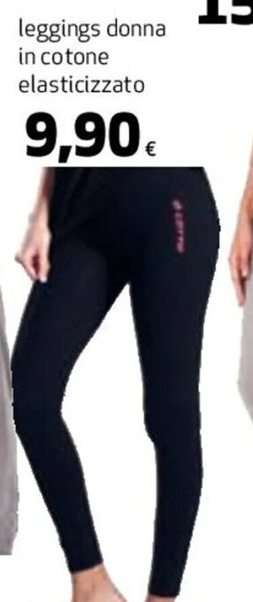 Coop leggings donna in cotone offerta