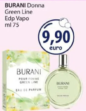 Acqua & Sapone BURANI Donna Green Line Edp Vapo ml 75 offerta