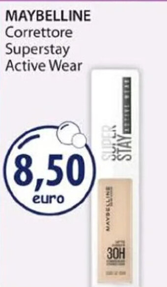 Acqua & Sapone MAYBELLINE Correttore Superstay Active Wear offerta