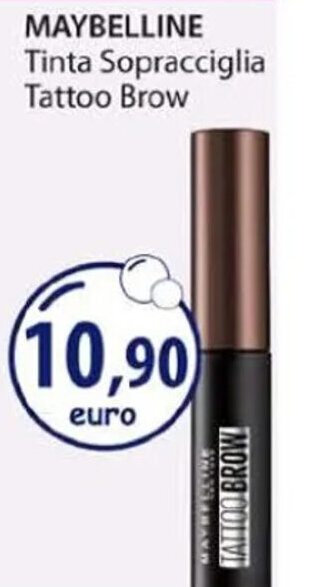 Acqua & Sapone MAYBELLINE Tinta Sopracciglia Tattoo Brow offerta