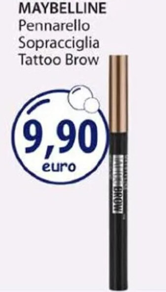 Acqua & Sapone MAYBELLINE Pennarello Sopracciglia Tattoo Brow offerta
