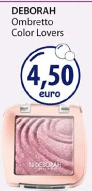 Acqua & Sapone DEBORAH Ombretto Color Lovers offerta