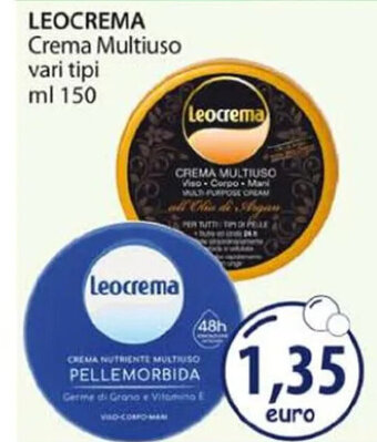 Acqua & Sapone LEOCREMA Crema Multiuso vari tipi ml 150 offerta
