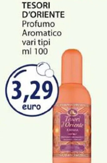 Acqua & Sapone TESORI D'ORIENTE Profumo Aromatico vari tipi ml 100 offerta