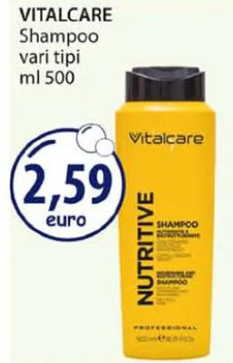 Acqua & Sapone VITALCARE Shampoo vari tipi ml 500 offerta
