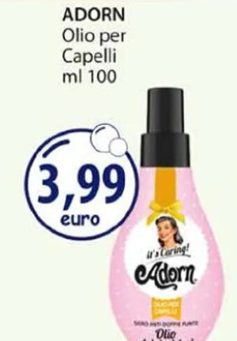 Acqua & Sapone ADORN Olio per Capelli ml 100 offerta