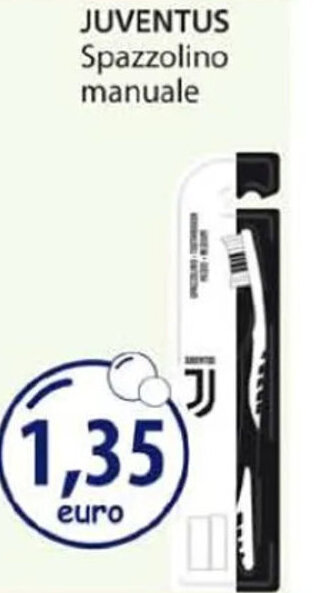 Acqua & Sapone JUVENTUS Spazzolino manuale offerta