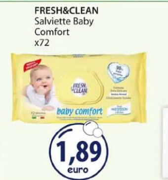 Acqua & Sapone FRESH&CLEAN Salviette Baby Comfort x72 offerta
