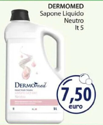 Acqua & Sapone DERMOMED Sapone Liquido Neutro Lt.5 offerta