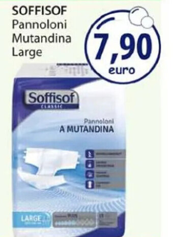 Acqua & Sapone SOFFISOF Pannoloni Mutandina Large offerta