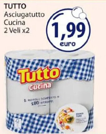 Acqua & Sapone TUTTO Asciugatutto Cucina 2 Veli x2 offerta