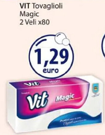 Acqua & Sapone VIT Tovaglioli Magic 2 Veli x80 offerta