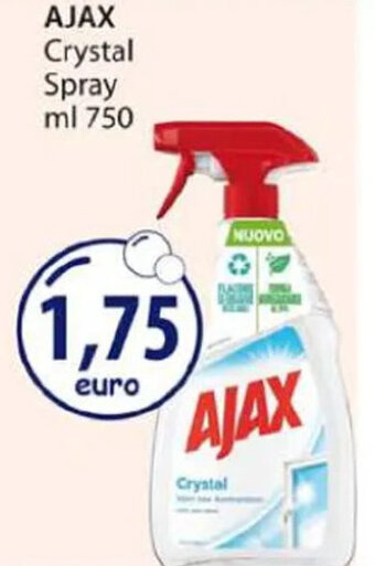 Acqua & Sapone AJAX Crystal Spray ml 750 offerta