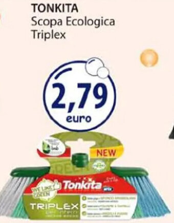 Acqua & Sapone TONKITA Scopa Ecologica Triplex offerta