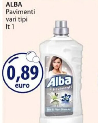Acqua & Sapone ALBA Pavimenti vari tipi Lt 1 offerta