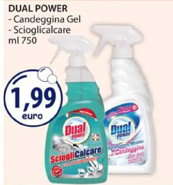 Acqua & Sapone DUAL POWER - Candeggina Gel - Scioglicalcare ml 750 offerta