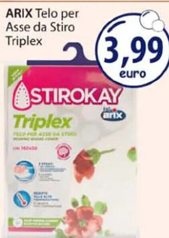 Acqua & Sapone ARIX Telo per Asse da Stiro Triplex offerta