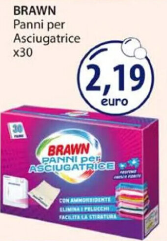 Acqua & Sapone BRAWN Panni per Asciugatrice x30 offerta