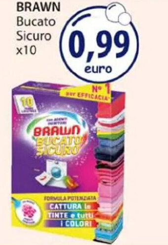 Acqua & Sapone BRAWN Bucato Sicuro x10 offerta