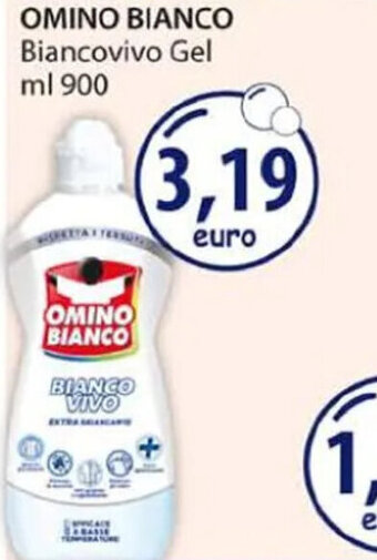 Acqua & Sapone OMINO BIANCO Biancovivo Gel ml 900 offerta