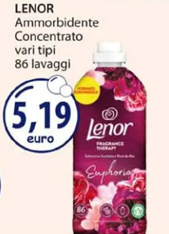 LENOR Ammorbidente Concentrato vari tipi 86 lavaggi