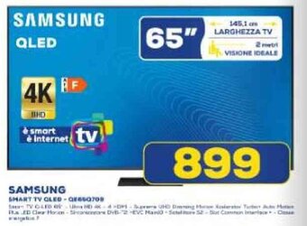 Euronics SAMSUNG Smart TV QLED offerta