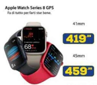 Euronics Apple Watch Series 8 GPS 41 mm offerta