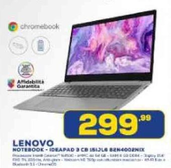 Euronics LENOVO NOTEBOOK - IDEAPAD offerta