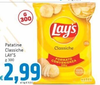 Patatine Classiche LAY'S g 300