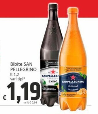 Bibite SAN PELLEGRINO Lt 1,2 vari tipi*