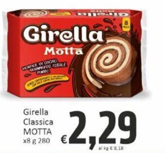 Paghi Poco Girella Classica MOTTA x8 g 280 offerta