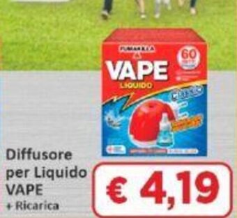 Diffusore per Liquido VAPE + Ricarica