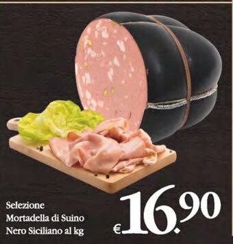 Deco Supermercati Selezione Mortadella di Suino Nero Siciliano al kg offerta