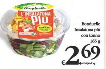 Deco Supermercati Bonduelle Insalatona più con tonno 165 g offerta