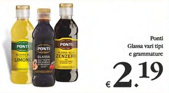 Deco Supermercati Ponti Glassa vari tipi offerta