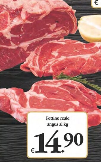 Deco Supermercati Fettine reale angus al kg offerta