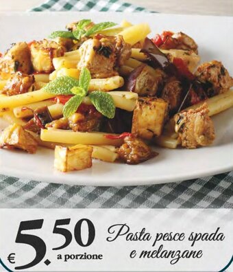 Deco Supermercati Pasta pesce spada e melanzane offerta