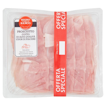 Ipercoop Prosciutto cotto alta qualità lenti offerta