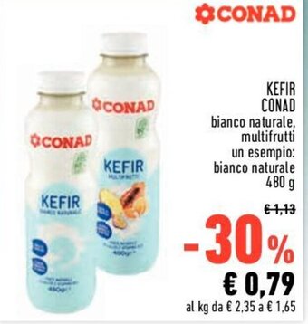 Conad KEFIR CONAD 480 g offerta