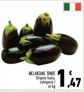 Conad MELANZANE TONDE Origine offerta