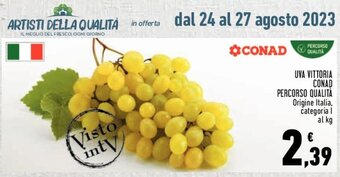Conad UVA VITTORIA CONAD PERCORSO QUALITÀ offerta