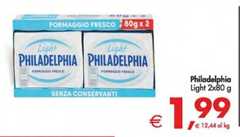 Deco Supermercati Philadelphia Light 2x80 g offerta
