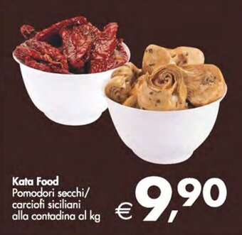 Deco Supermercati Kata Food Pomodori secchi/ carciofi siciliani alla contadina al kg offerta